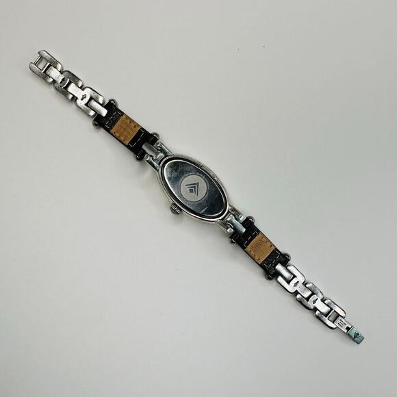 Silpada Watch with Leather Link Bracelet - Picture 4 of 8